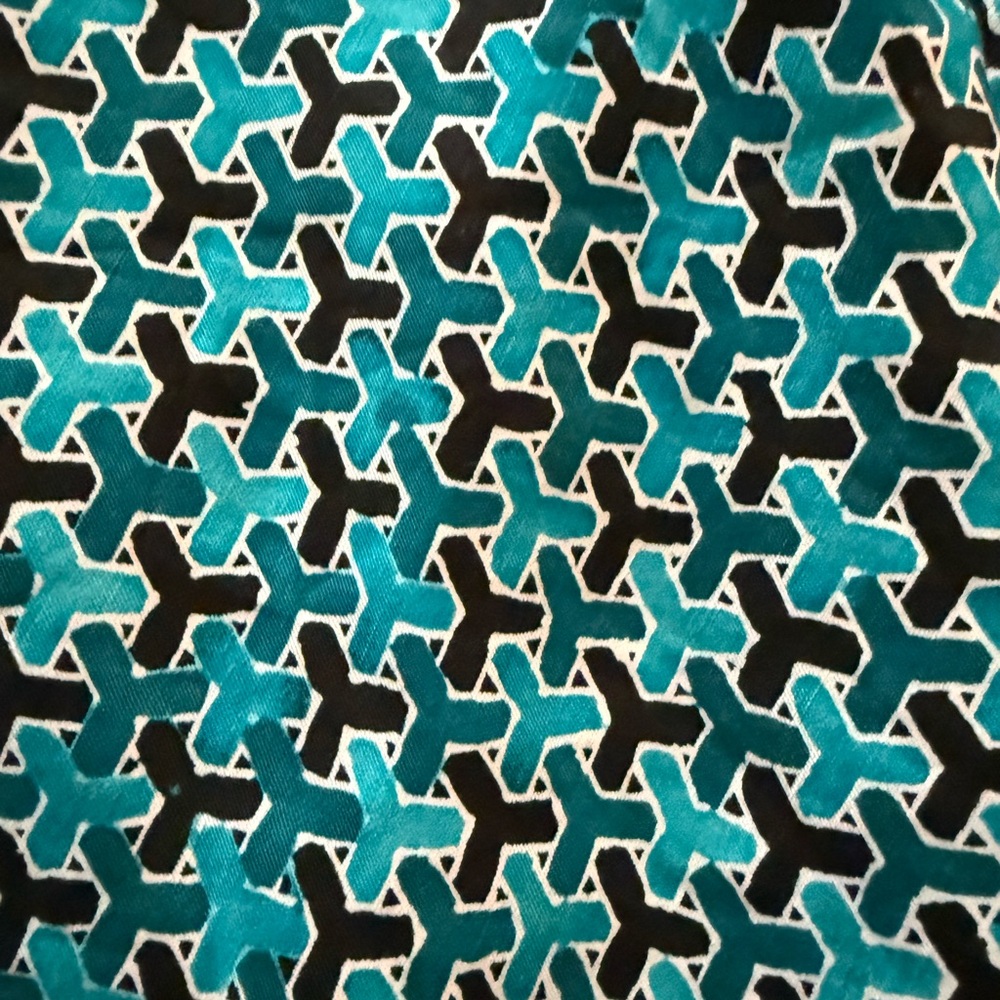 Banana Republic Teal and Black Patterned Jumpsuit- White Lotus Collection - Picture 5 of 10